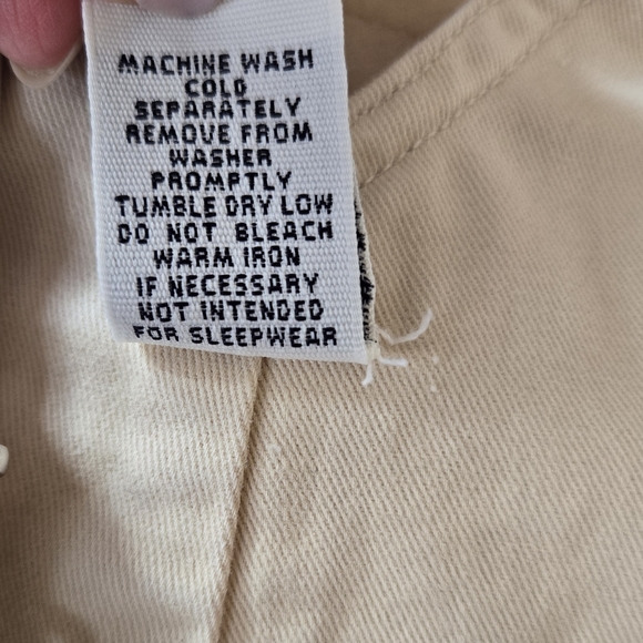 Vintage Y2K 2002 Gymboree beige khaki overalls - Picture 5 of 6